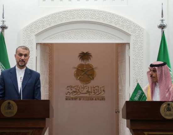 Iranian and Saudi Foreign Ministers Confer on Gaza Crisis