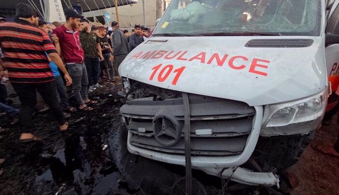 Zionist Forces Halt UN Ambulance Convoy, Detain and Strip-Search Paramedics in Gaza
