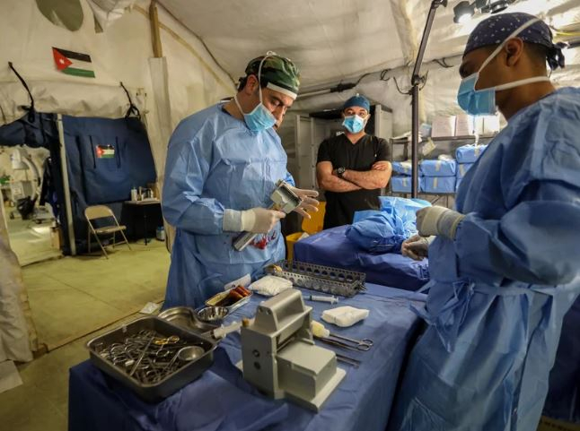 Jordan Accuses Israel of Deliberately Targeting Field Hospital in Gaza, Israel Denies Claims