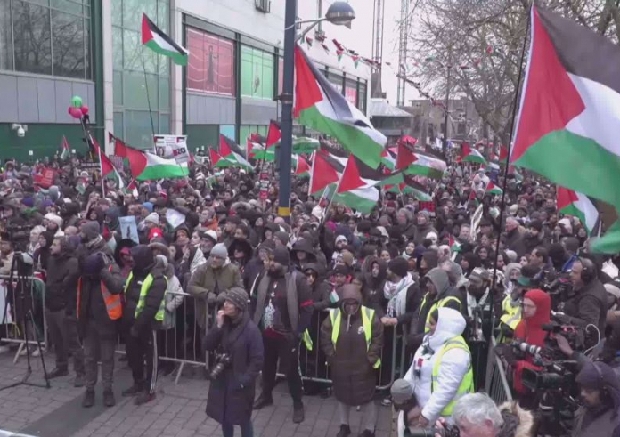 Birmingham hosts 'Ceasefire Now' demonstration on Gaza genocide