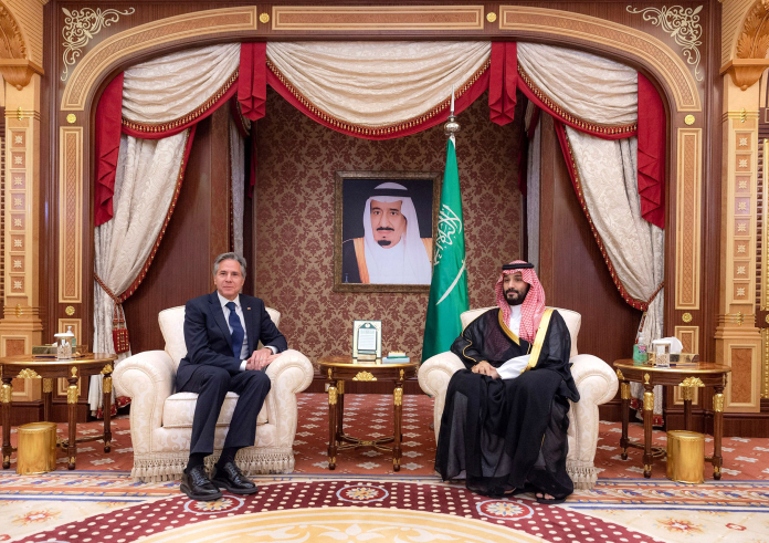 Saudi Crown Prince's Astonishing Snub: Antony Blinken Kept Waiting for Hours in Riyadh Amidst Hamas Crisis
