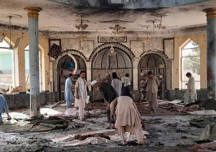 ISIS Suicide Attack Targets Shiite Mosque in Northern Afghanistan, Killing at Least 17