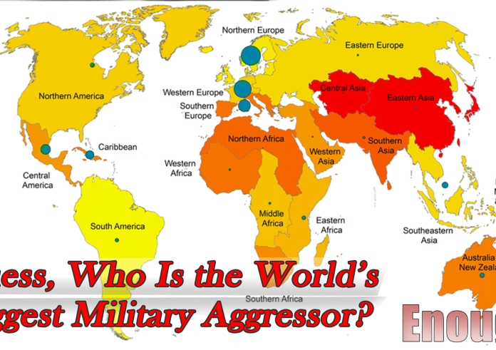 Video: Guess, Who Is the World’s Biggest Military Aggressor?