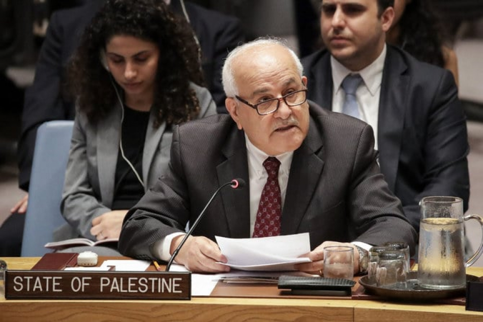 Palestine has called for immediate action from the United Nations (UN) to halt Israeli aggression