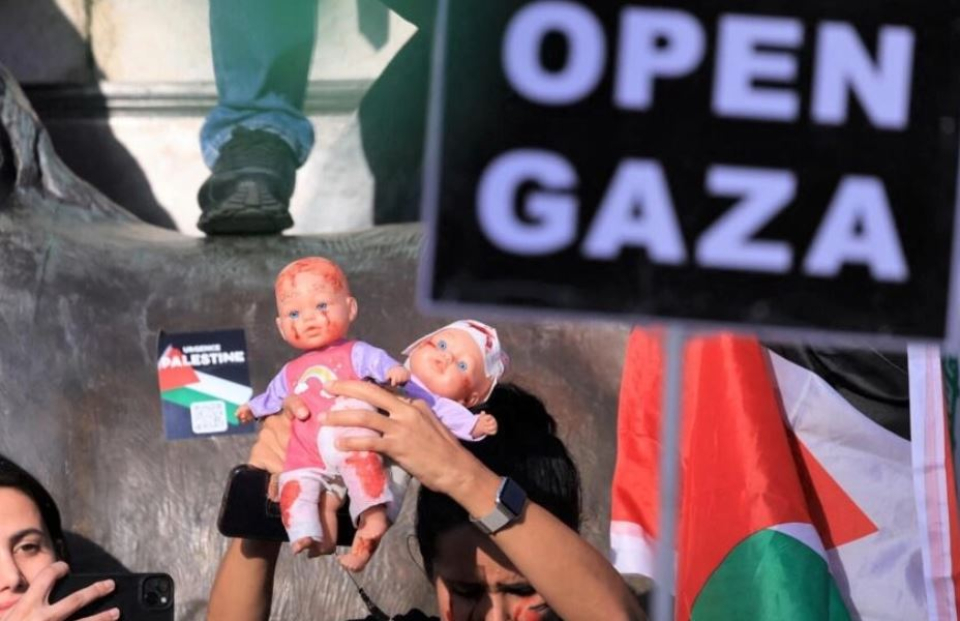 'Gaza, Paris is with you!': Thousands join pro-Palestine rally in French capital