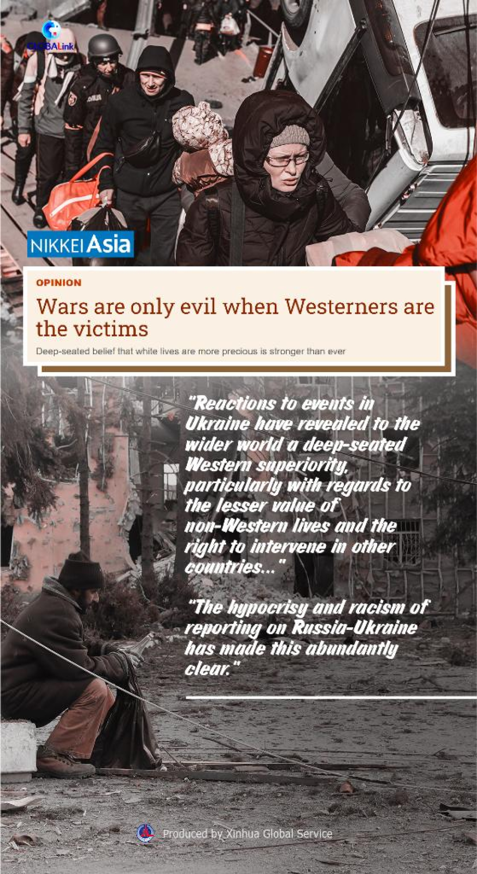 Wars are only evil when Westerners are victims: Opinion