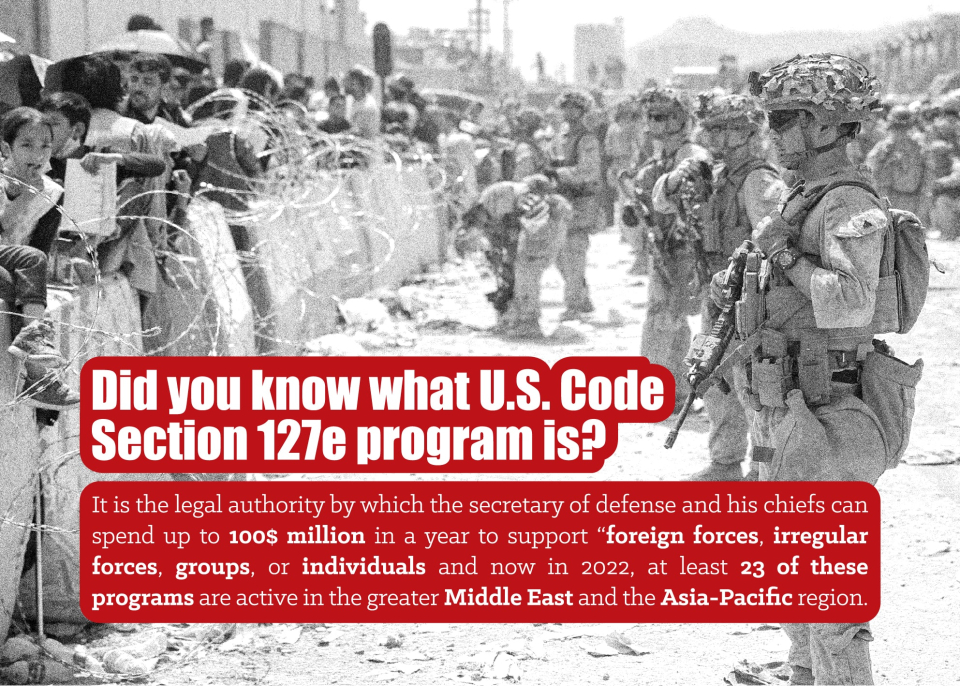 Did you know what U.S. Code Section 127e program is?