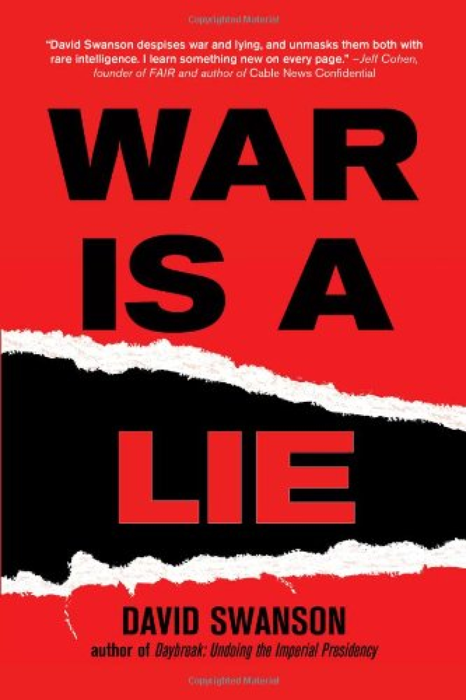 Book of Week: War Is A Lie 